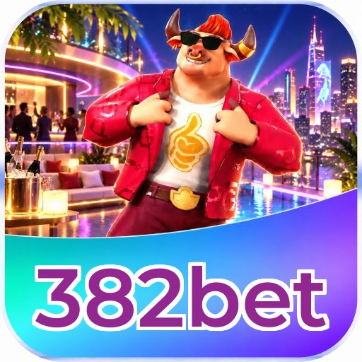 Interface da plataforma 382bet mostrando slots populares e bônus de boas-vindas